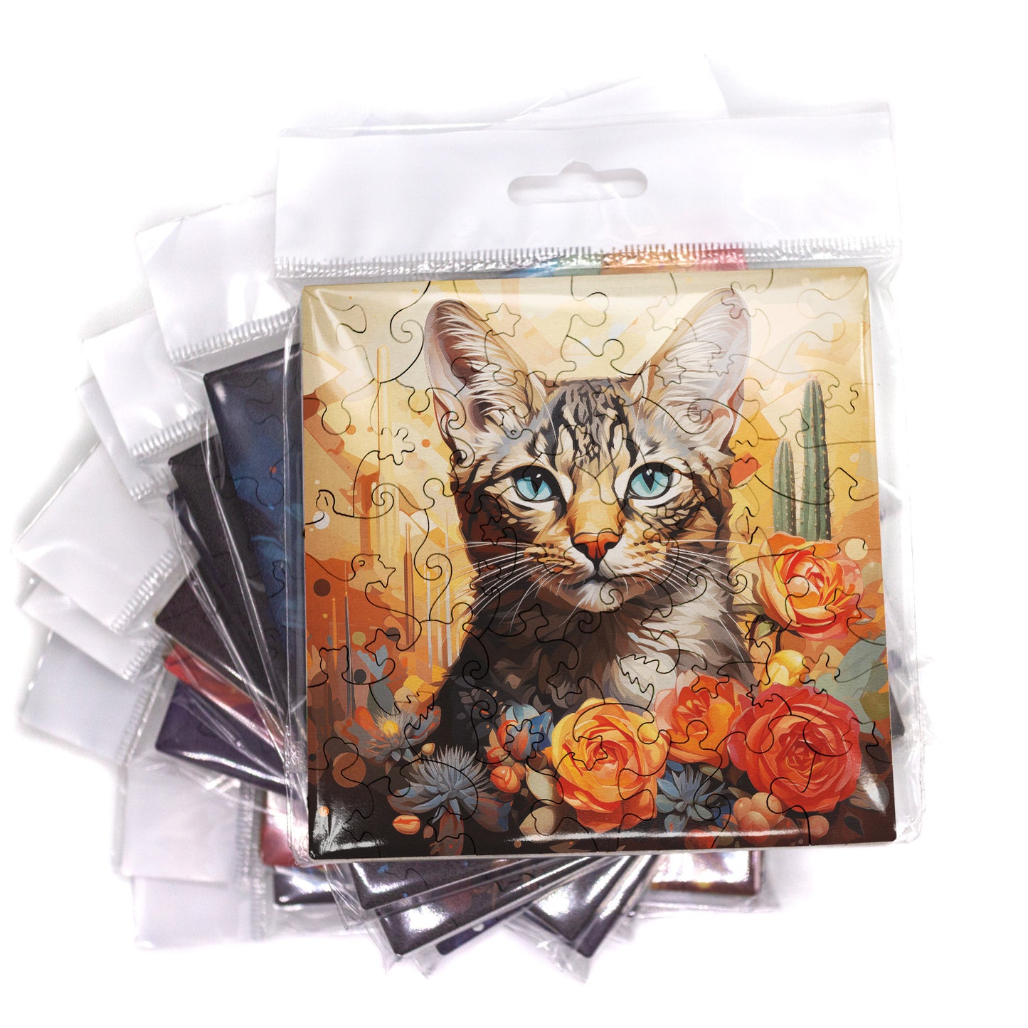 Puzzle cu Pisici - Desert Lynx 1