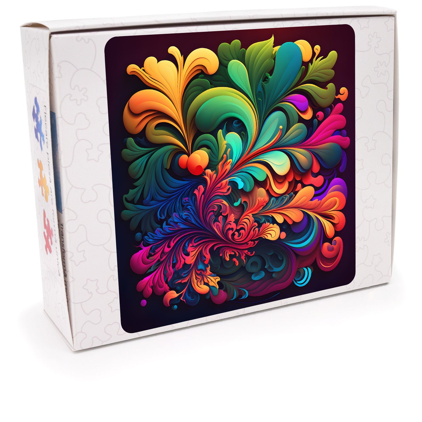 Puzzle Abstract - Floral Madness
