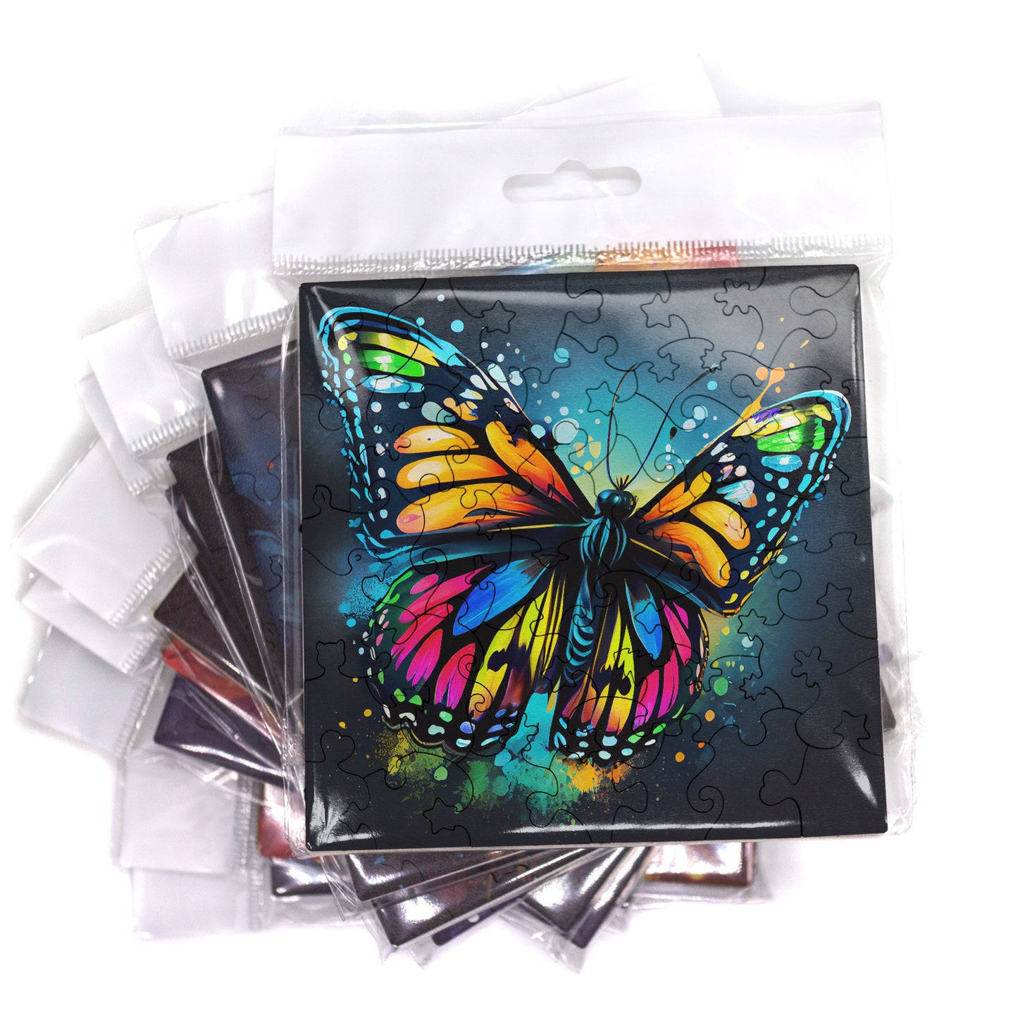 Puzzle cu Insecte - Fluture