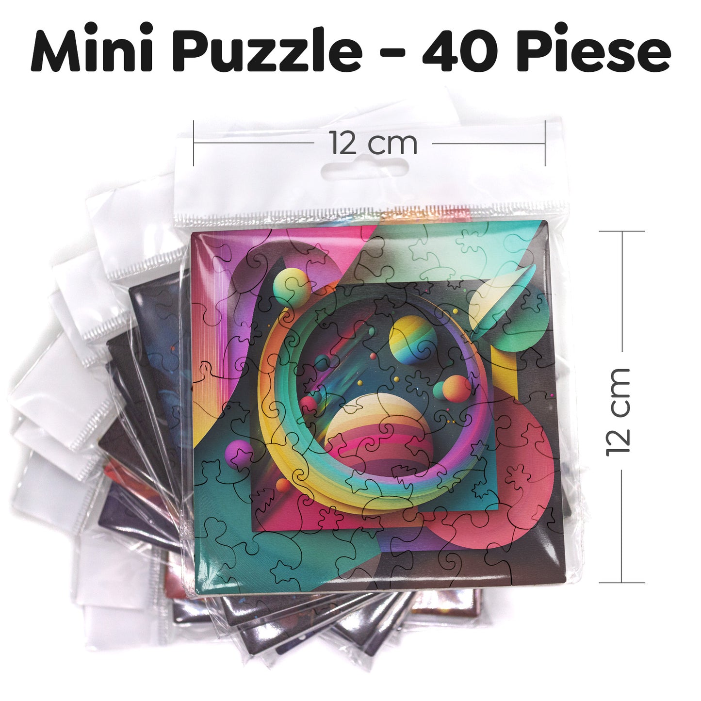 Puzzle Abstract - Galaxy Window