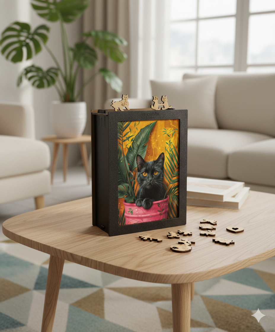 Pisica Neagră în Jungla Urbană - 240 Piese