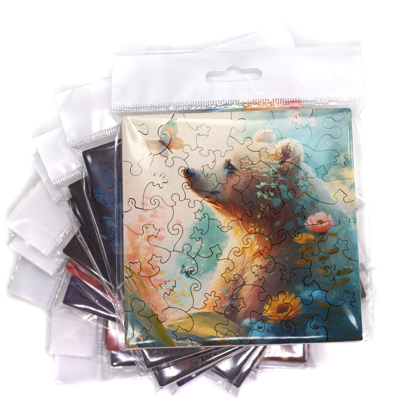 Puzzle cu Animale - Gentle Bear
