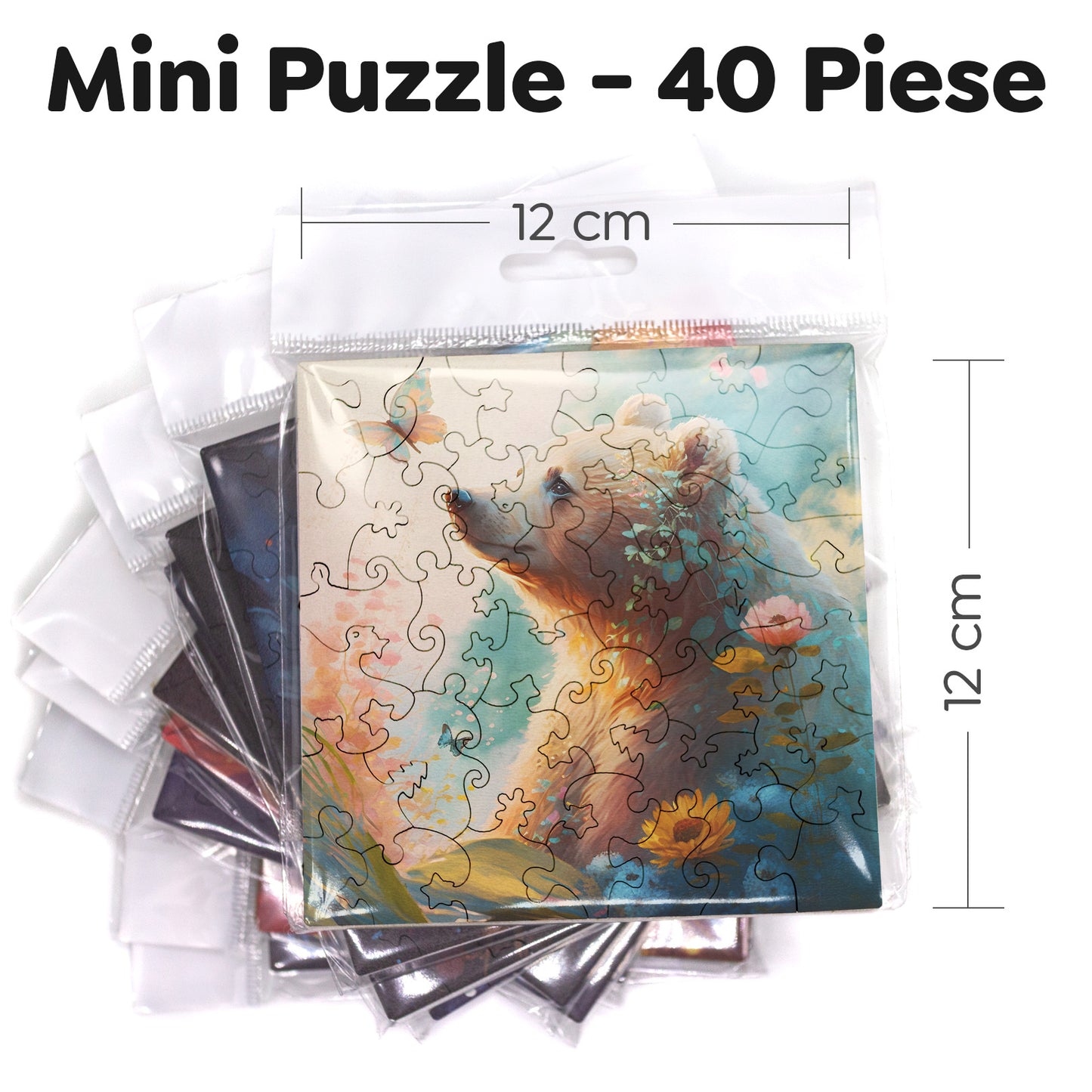 Puzzle cu Animale - Gentle Bear