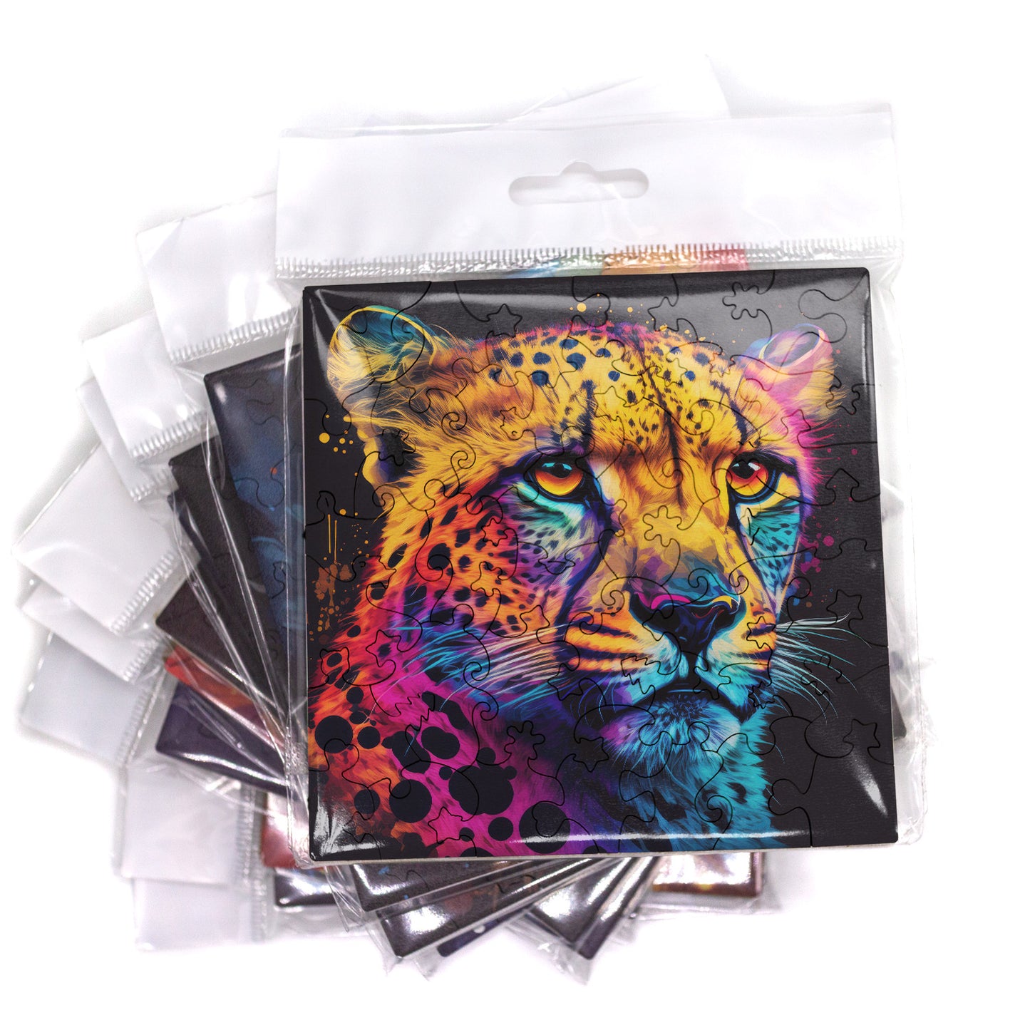 Puzzle cu Animale - Ghepard