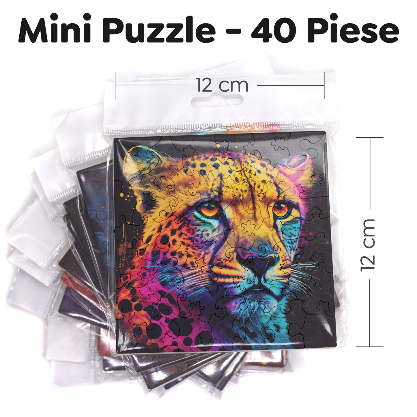 Puzzle cu Animale - Ghepard