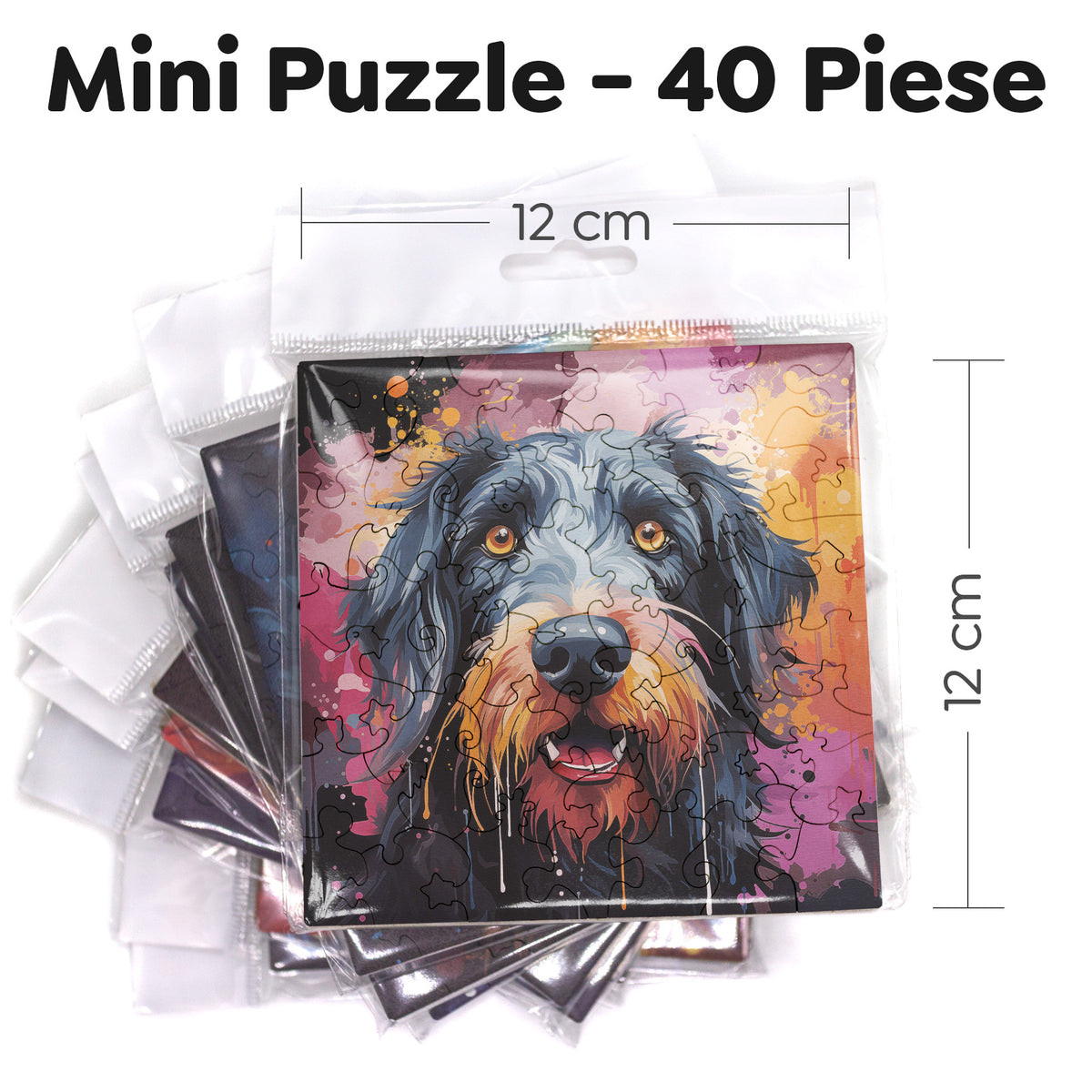 Puzzle cu Caini - Japanese Chin 3