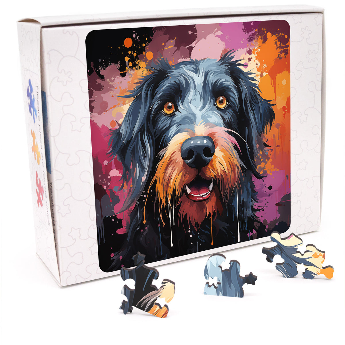 Puzzle cu Caini - Japanese Chin 3