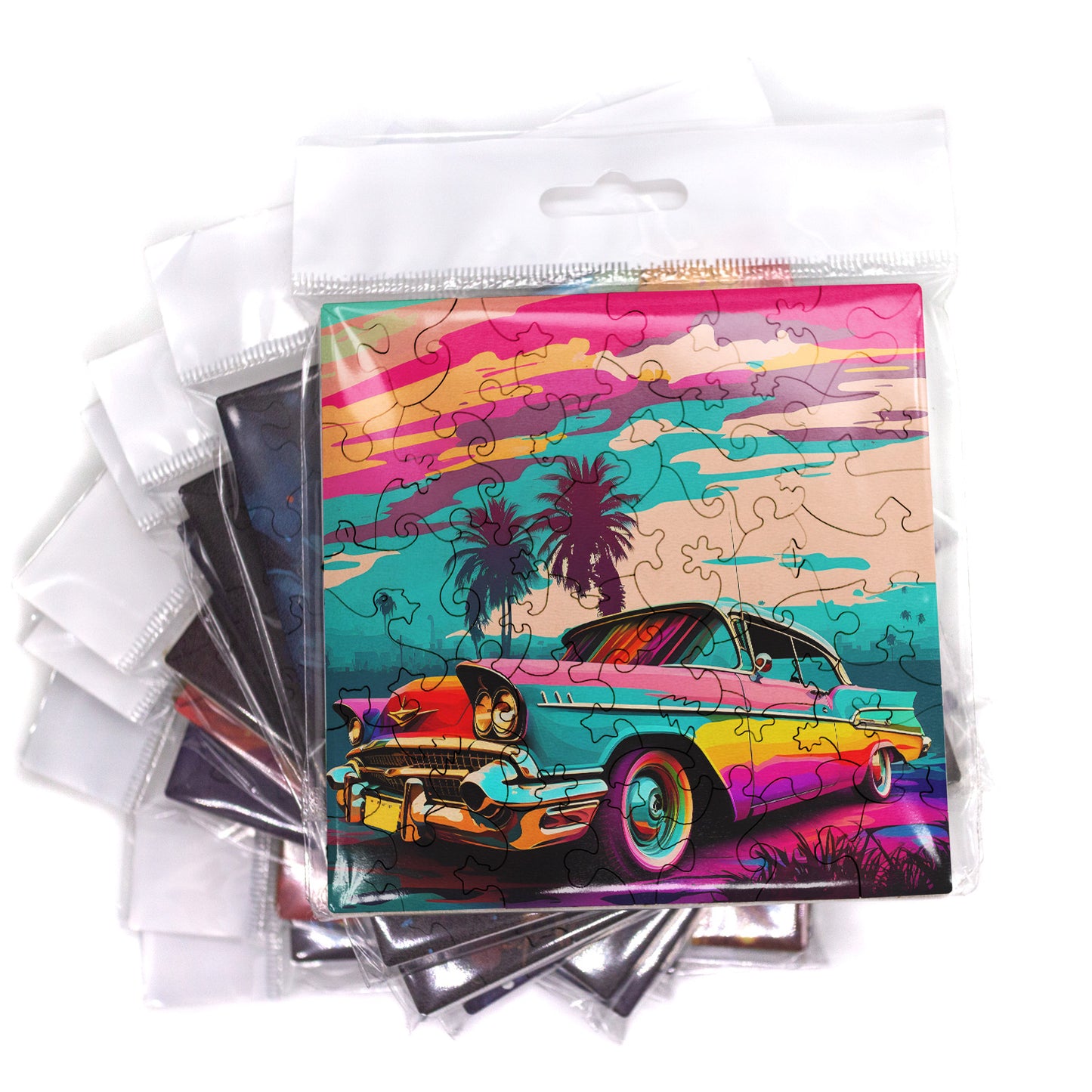 Puzzle cu Masini - Havana Car Love