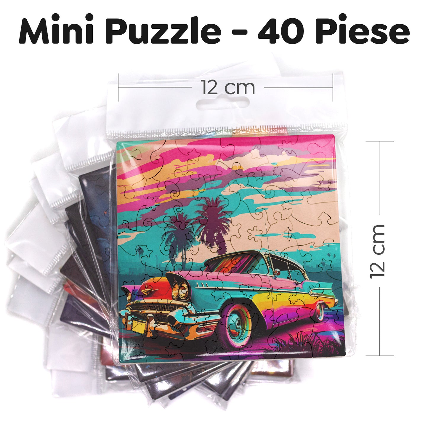 Puzzle cu Masini - Havana Car Love