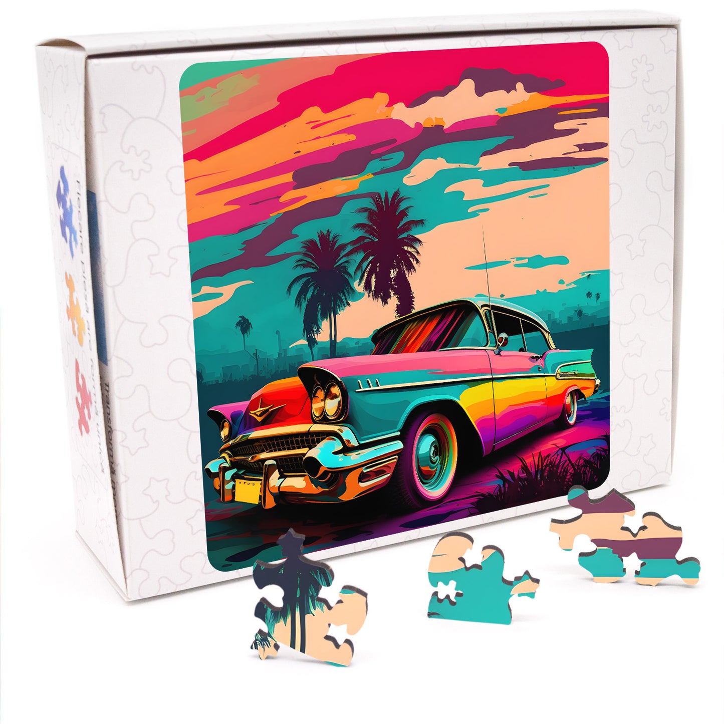 Puzzle cu Masini - Havana Car Love