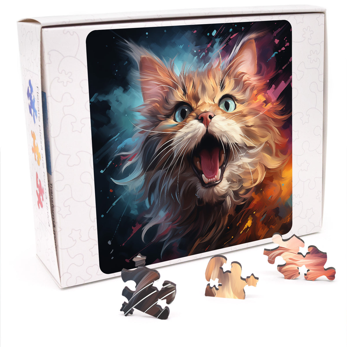 Puzzle cu Pisici - Highlander 1