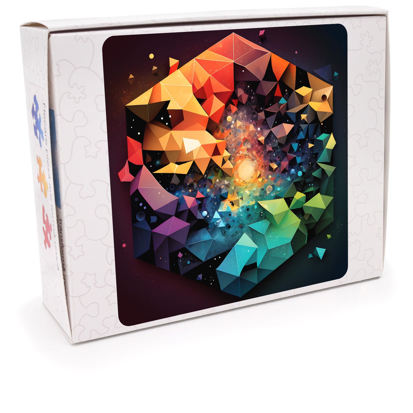 Puzzle Abstract - Imploding Hexagon