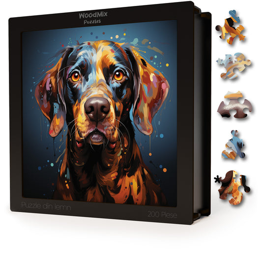 Puzzle cu Animale - Caini - Lagotti Romagnoli 2 - 200 piese - 30 x 30 cm