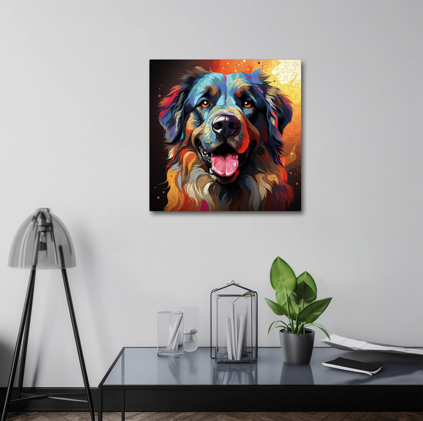 Puzzle cu Animale - Caini - Leonberger 3 - 200 piese - 30 x 30 cm