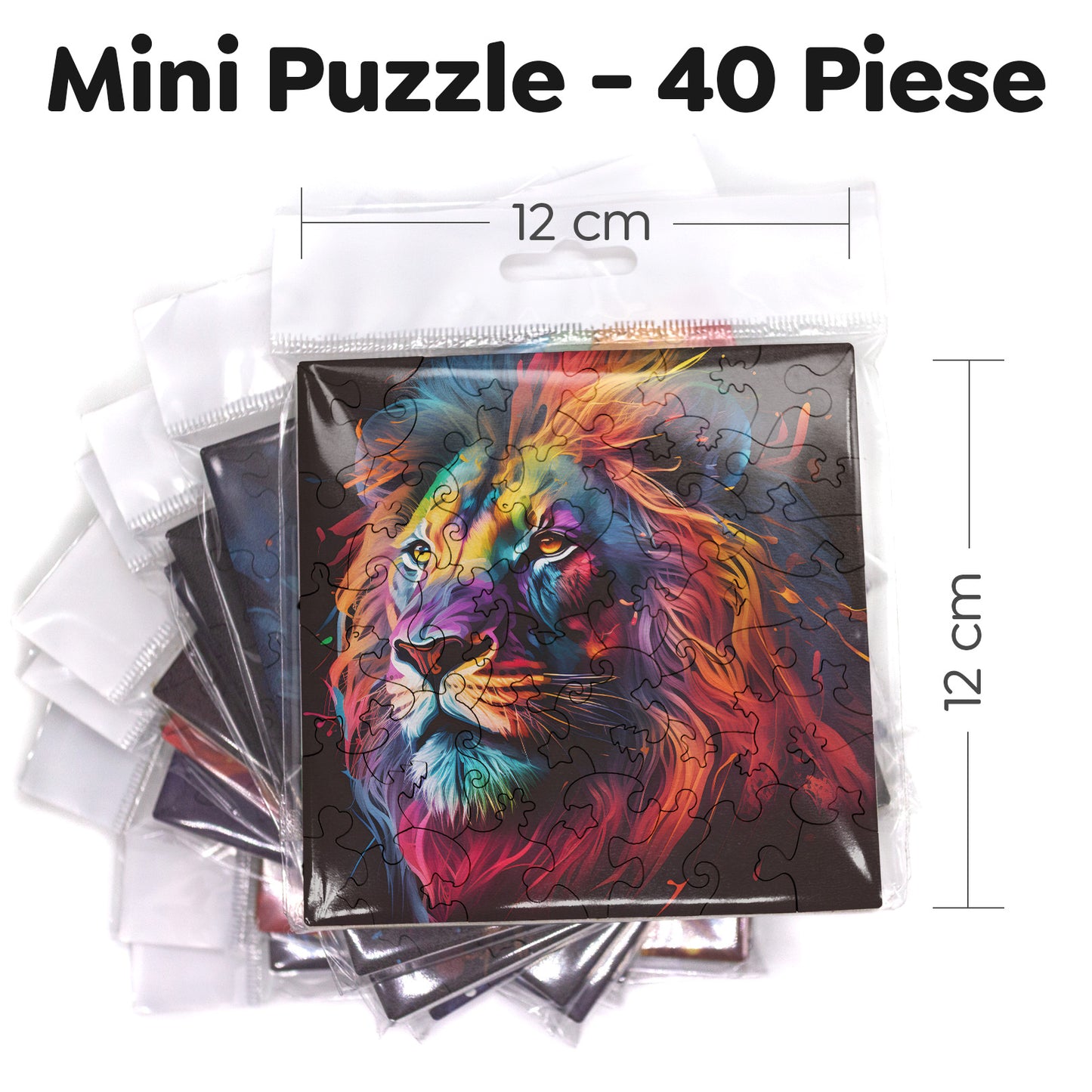 Puzzle cu Animale - Leu 2
