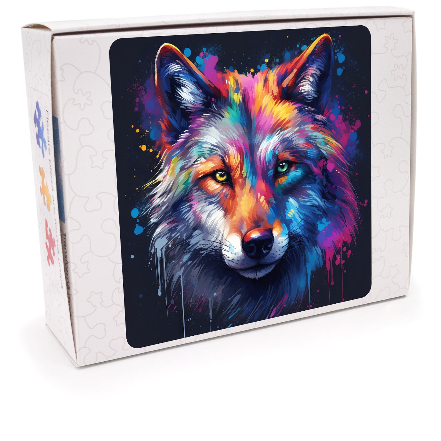 Puzzle cu Animale - Lup 1