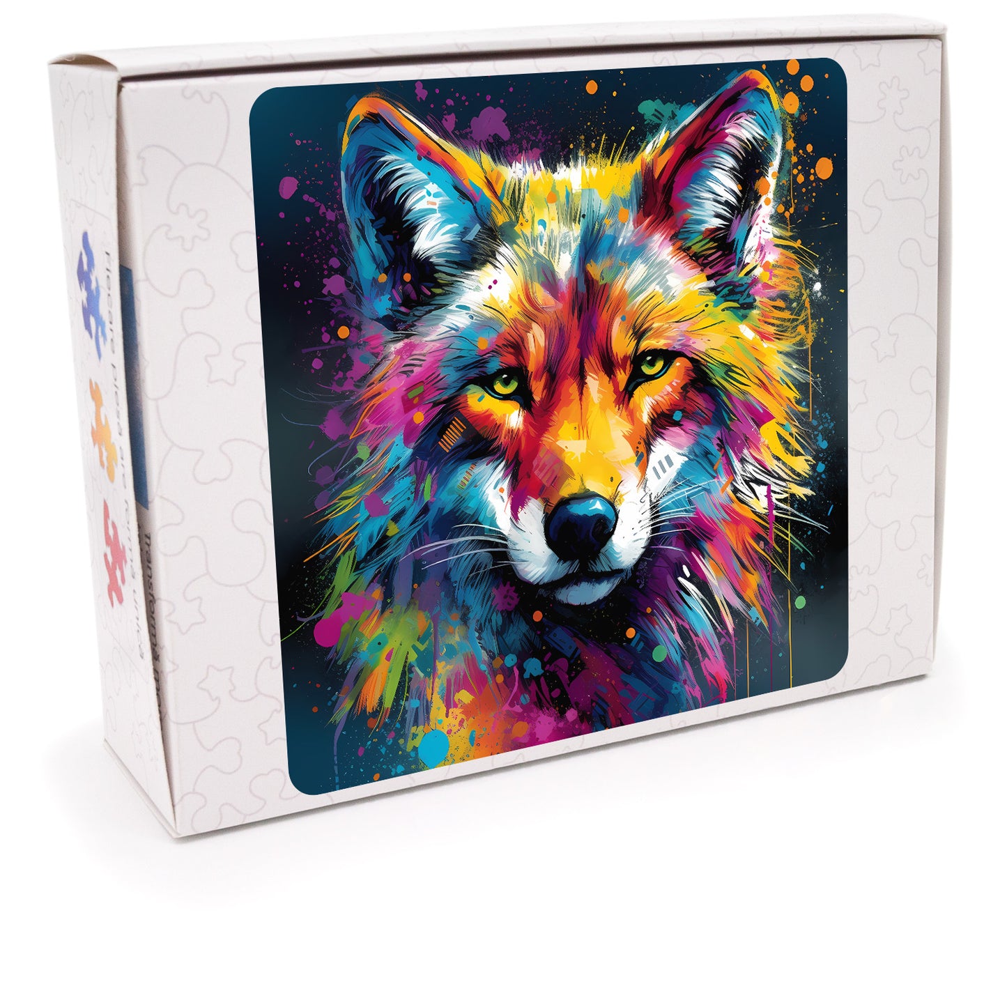 Puzzle cu Animale - Lup 2