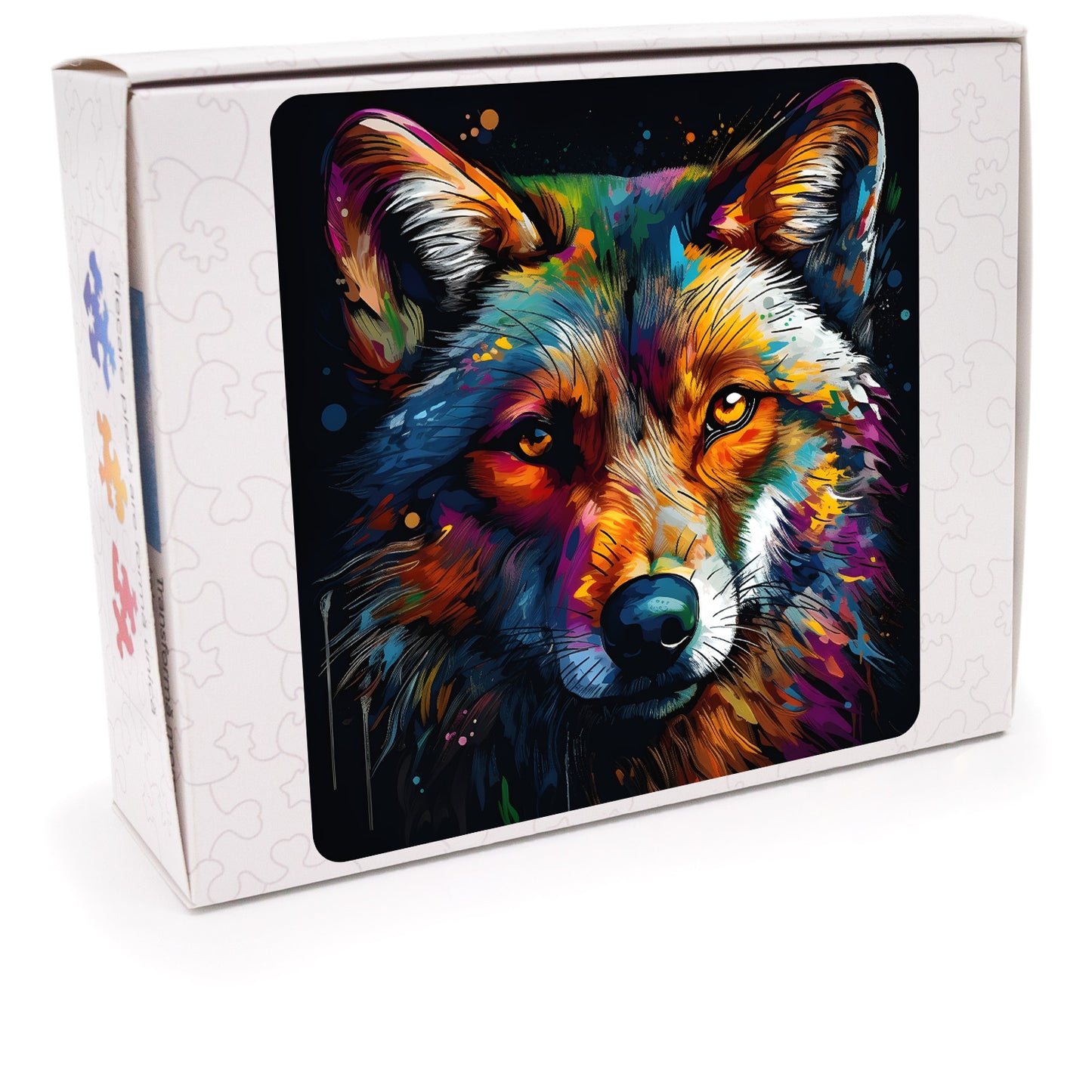 Puzzle cu Animale - Lup 3