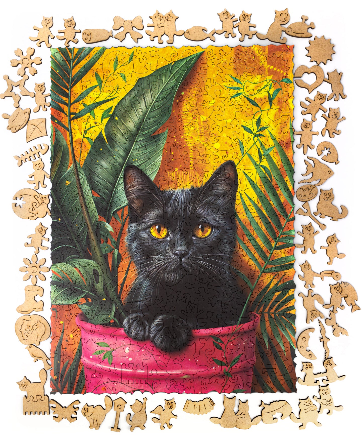 Pisica Neagră în Jungla Urbană - 240 Piese