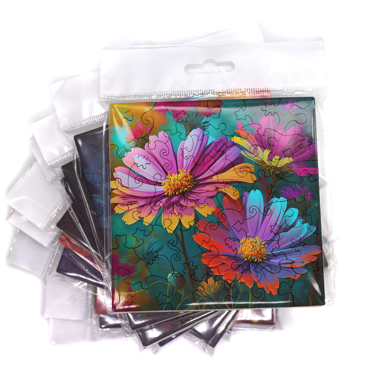 Puzzle cu Flori - Mexican Aster