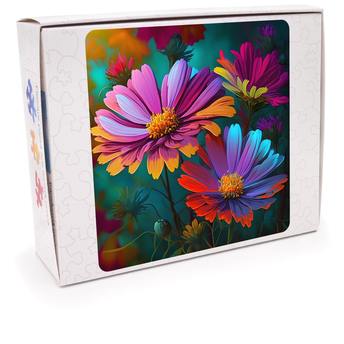 Puzzle cu Flori - Mexican Aster
