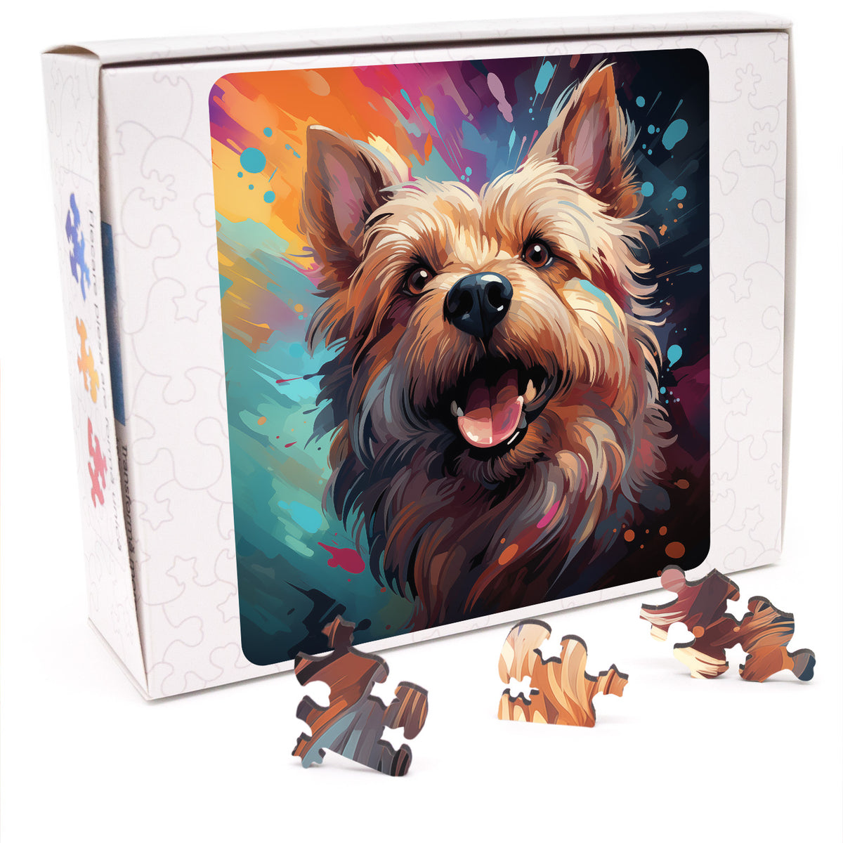 Puzzle cu Animale - Caini - Norwich Terrier 4