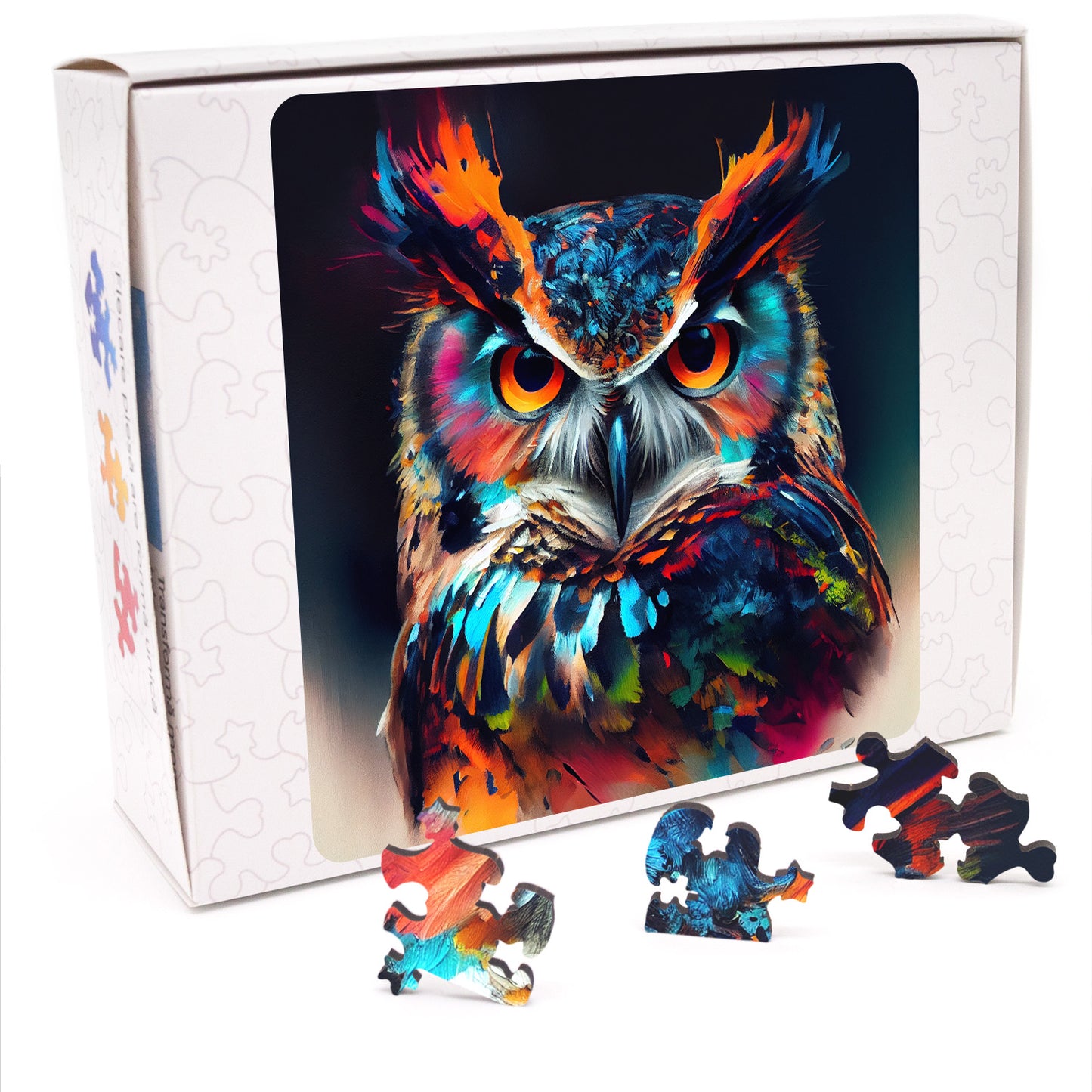 Puzzle cu Animale - Bufnita 1