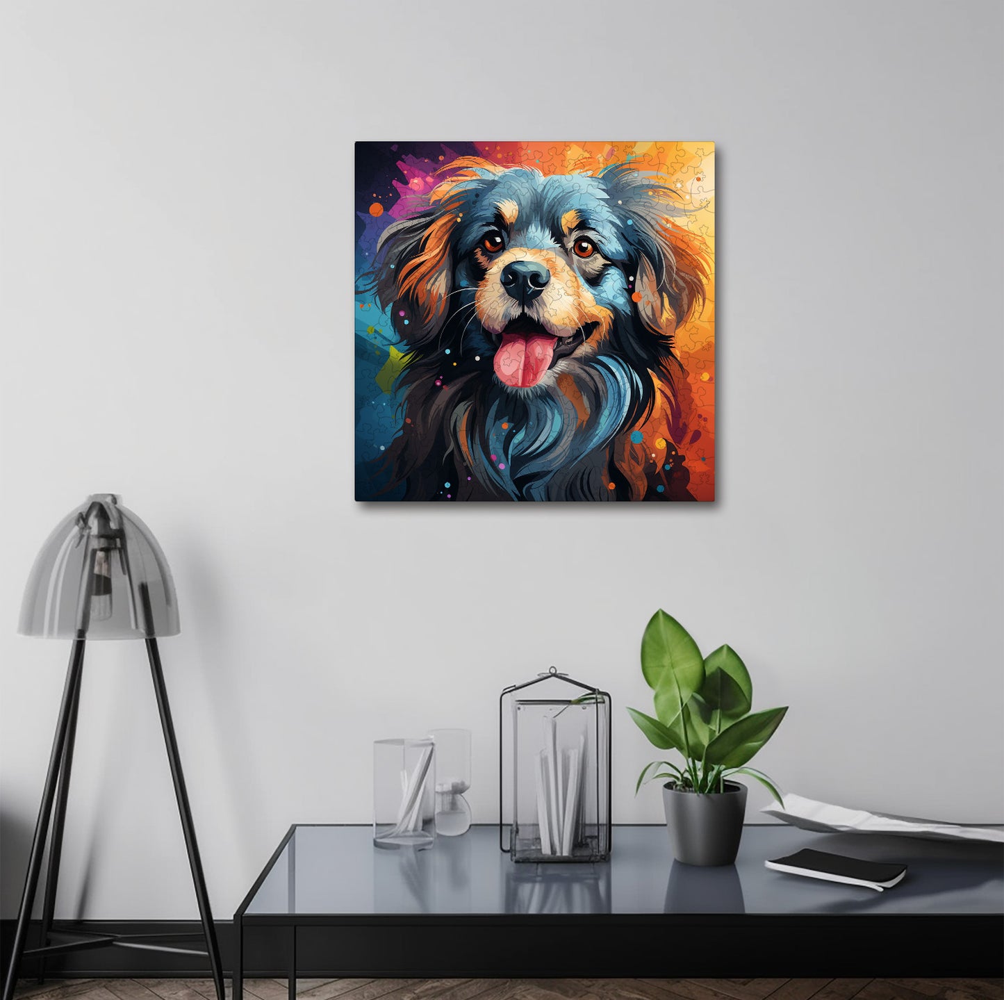 Puzzle cu Animale - Caini - Pekingese 1 - 200 piese - 30 x 30 cm