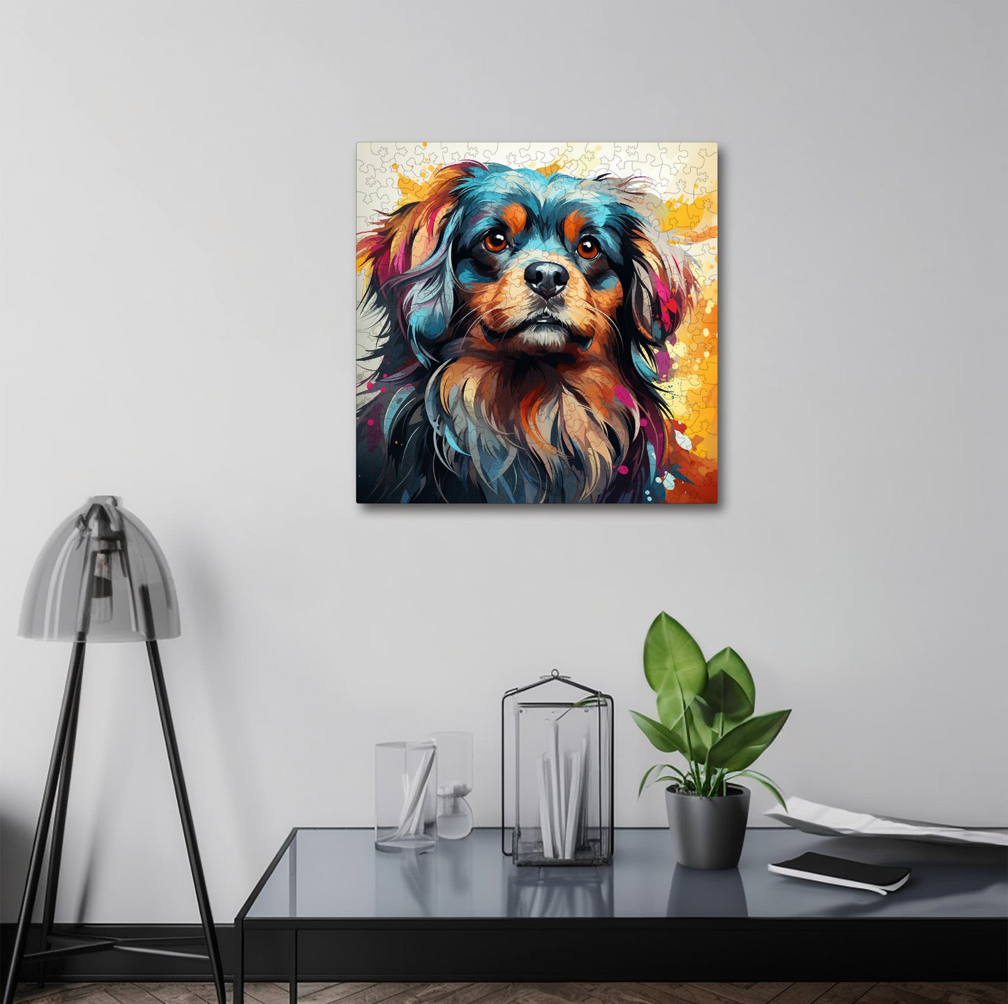 Puzzle cu Animale - Caini - Pekingese 2 - 200 piese - 30 x 30 cm