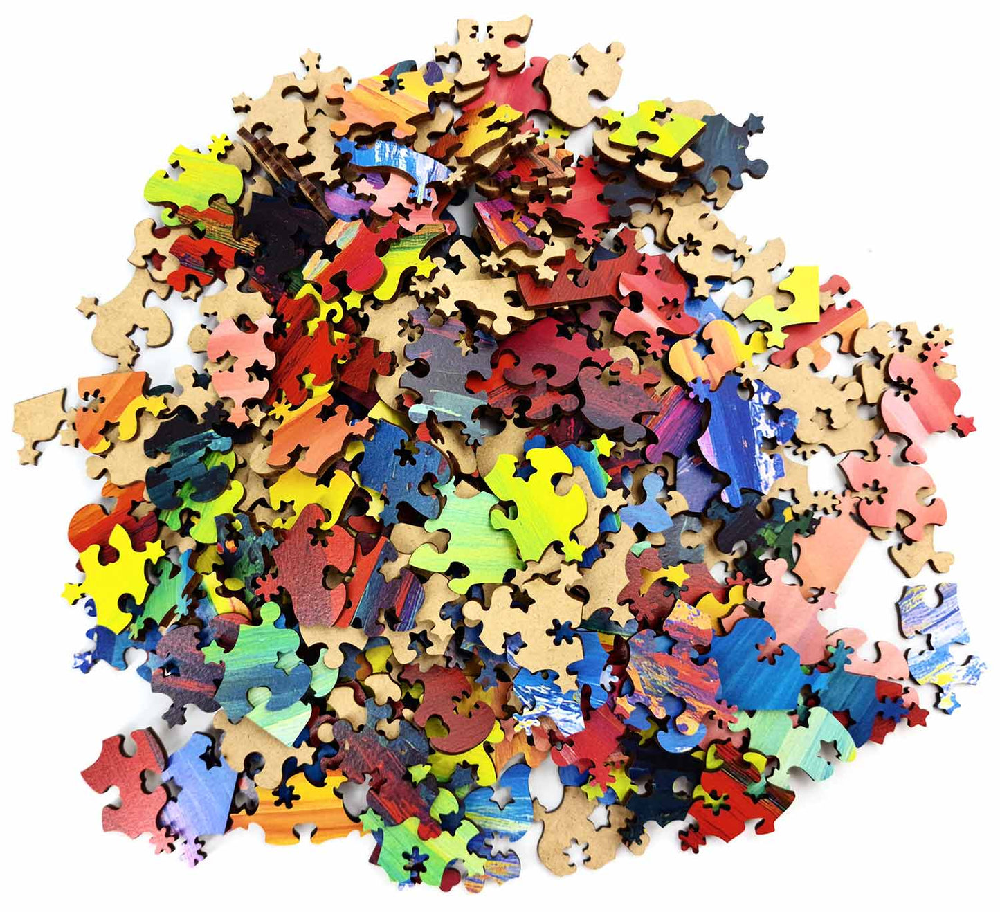 Puzzle Gradient - Color Cascade Conundrum - 200 piese - 30 x 30 cm