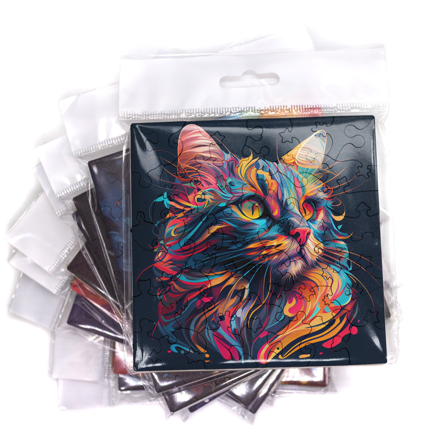 Puzzle cu Animale - Pisici 2