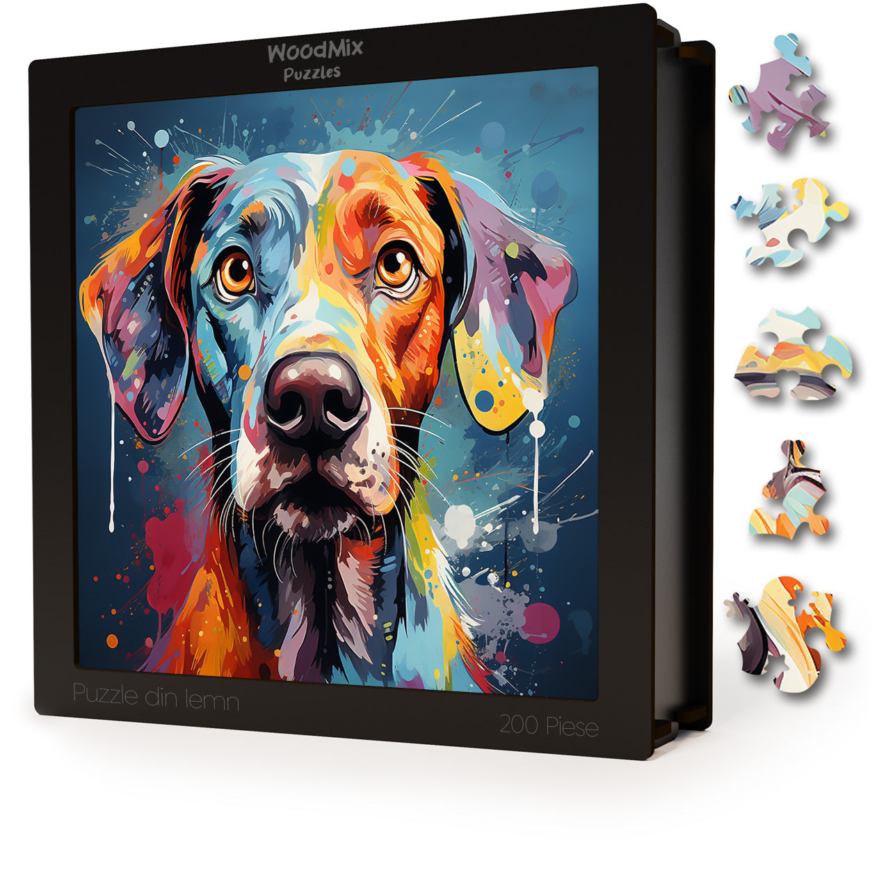 Puzzle cu Animale - Caini - Pointer 1 - 200 piese - 30 x 30 cm