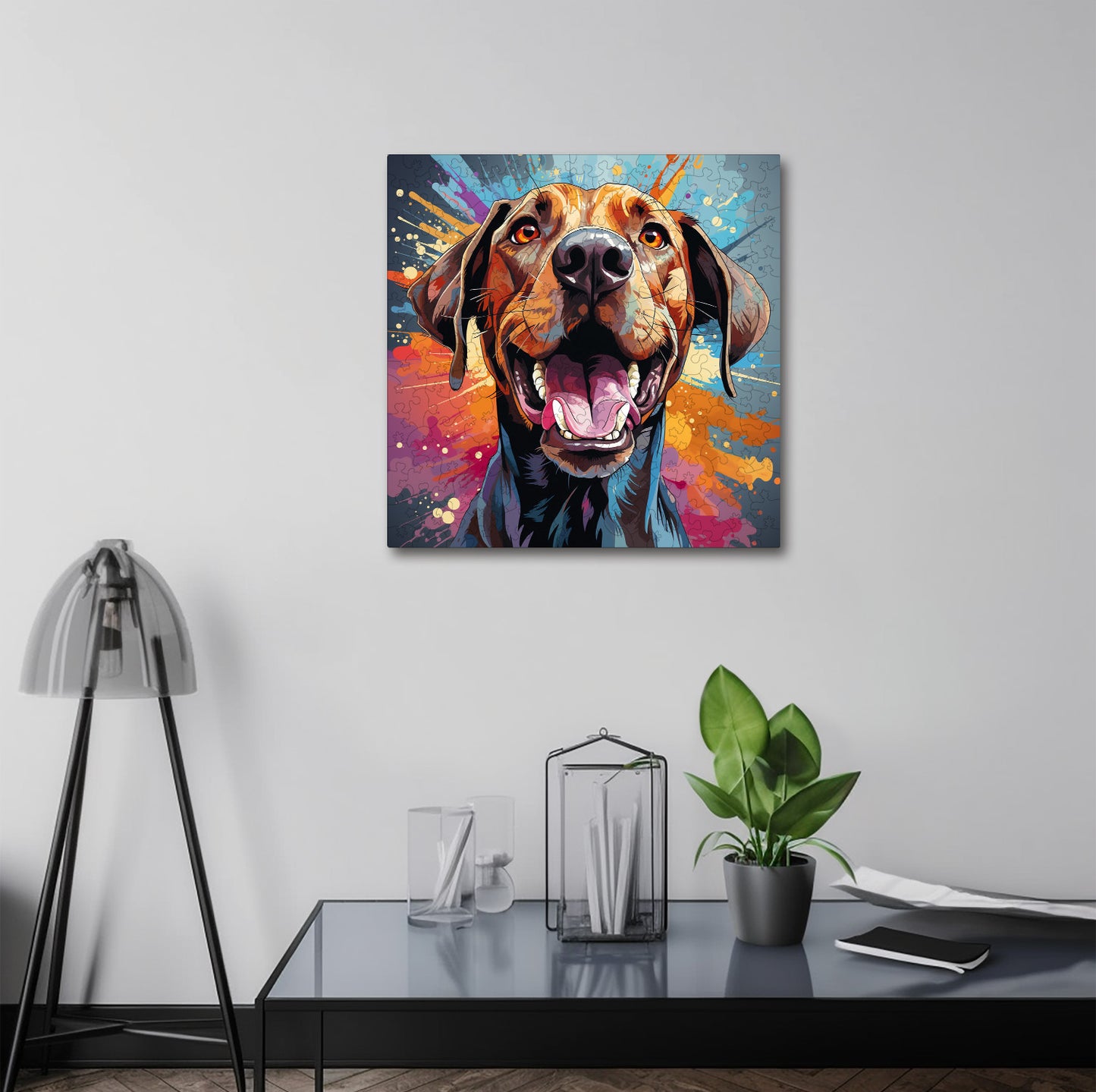 Puzzle cu Animale - Caini - Rhodesian Ridgeback 1 - 200 piese - 30 x 30 cm