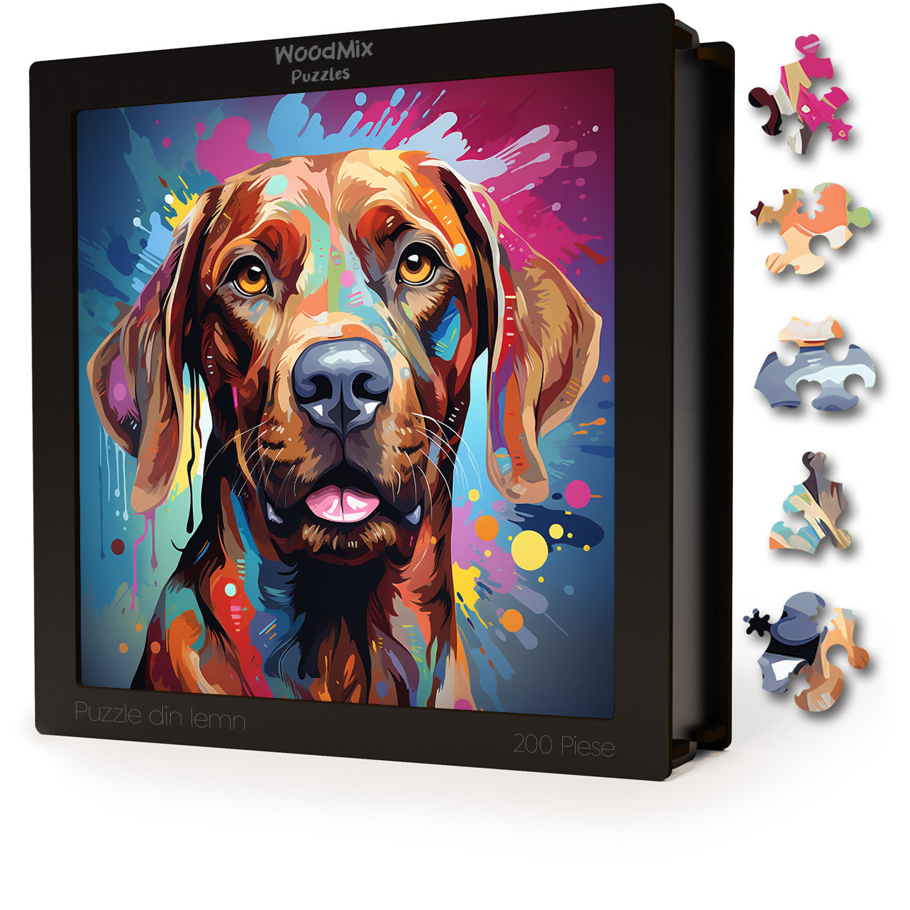 Puzzle cu Animale - Caini - Rhodesian Ridgeback 2 - 200 piese - 30 x 30 cm