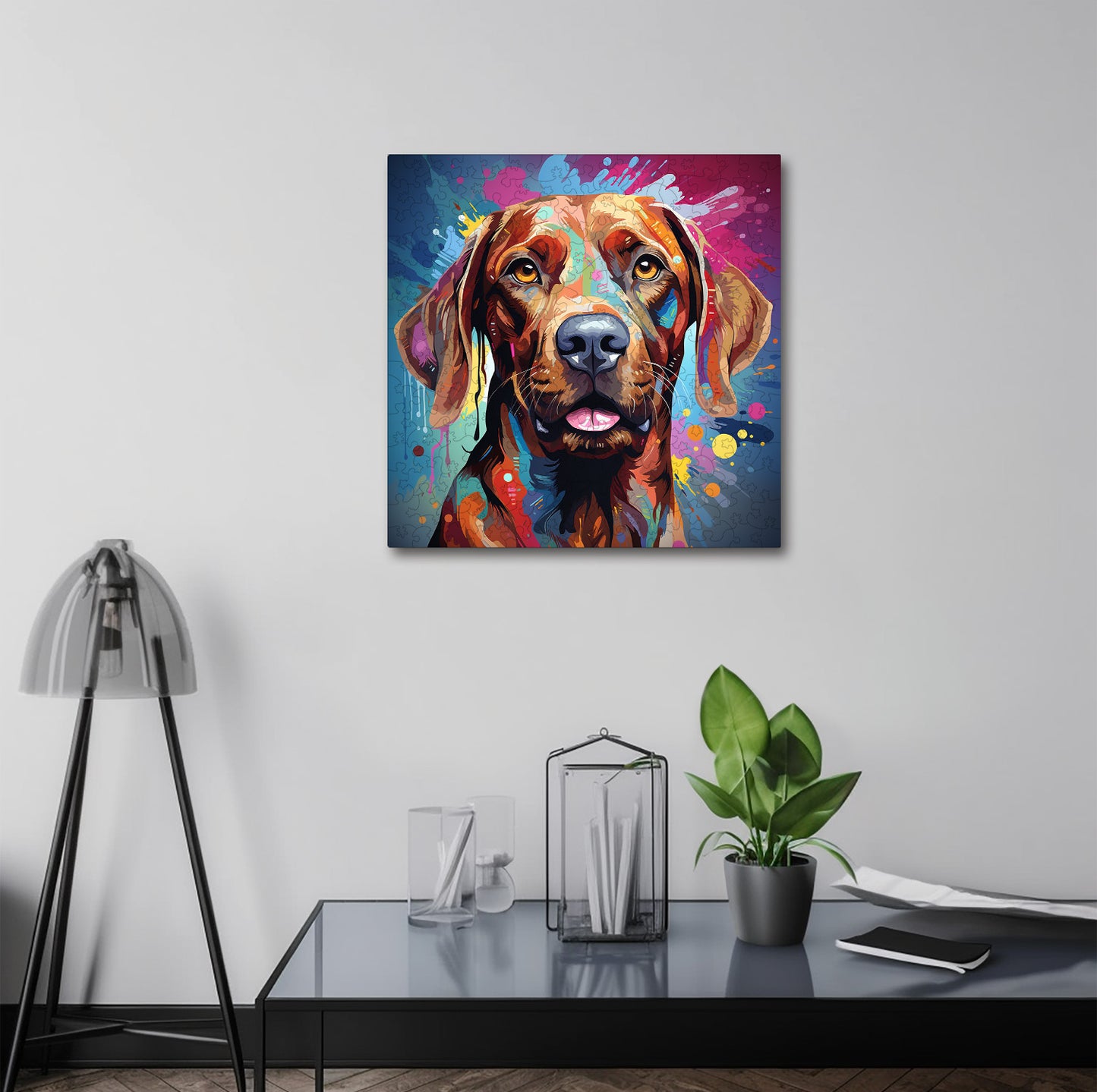 Puzzle cu Animale - Caini - Rhodesian Ridgeback 2 - 200 piese - 30 x 30 cm