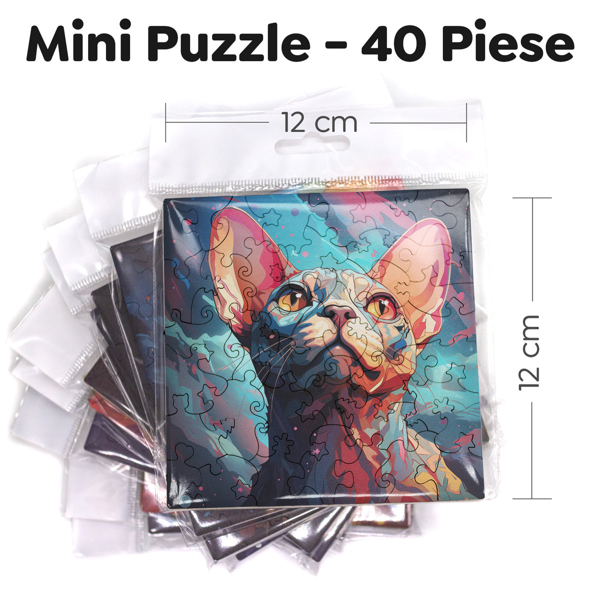 Puzzle cu Pisici - Sphynx 1