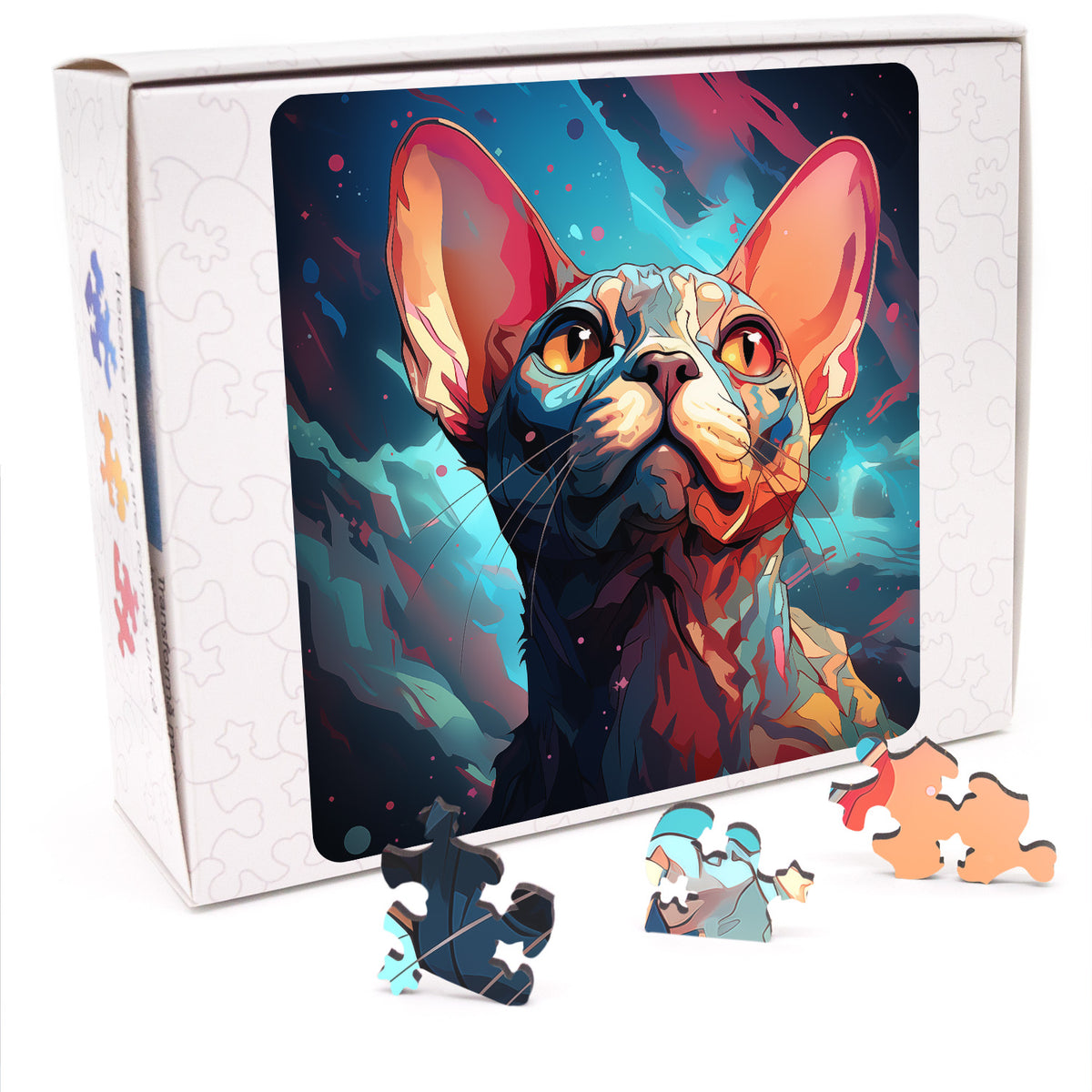 Puzzle cu Pisici - Sphynx 1