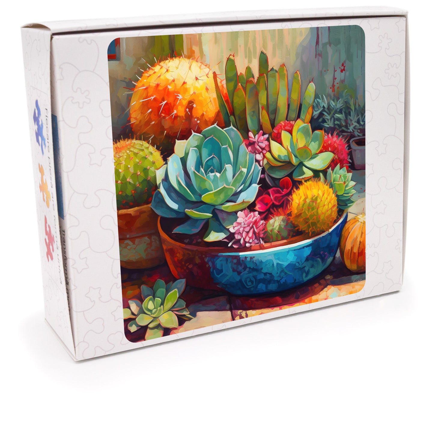 Puzzle cu Plante - Succulent Garden