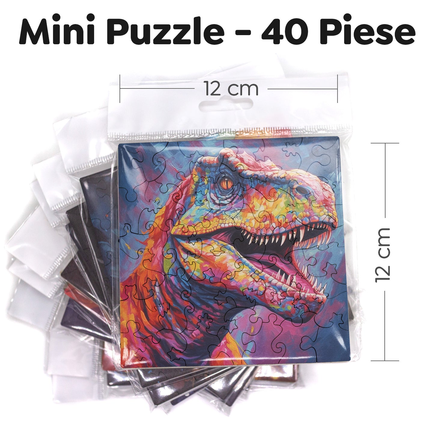 Puzzle cu Animale - T-Rex 1