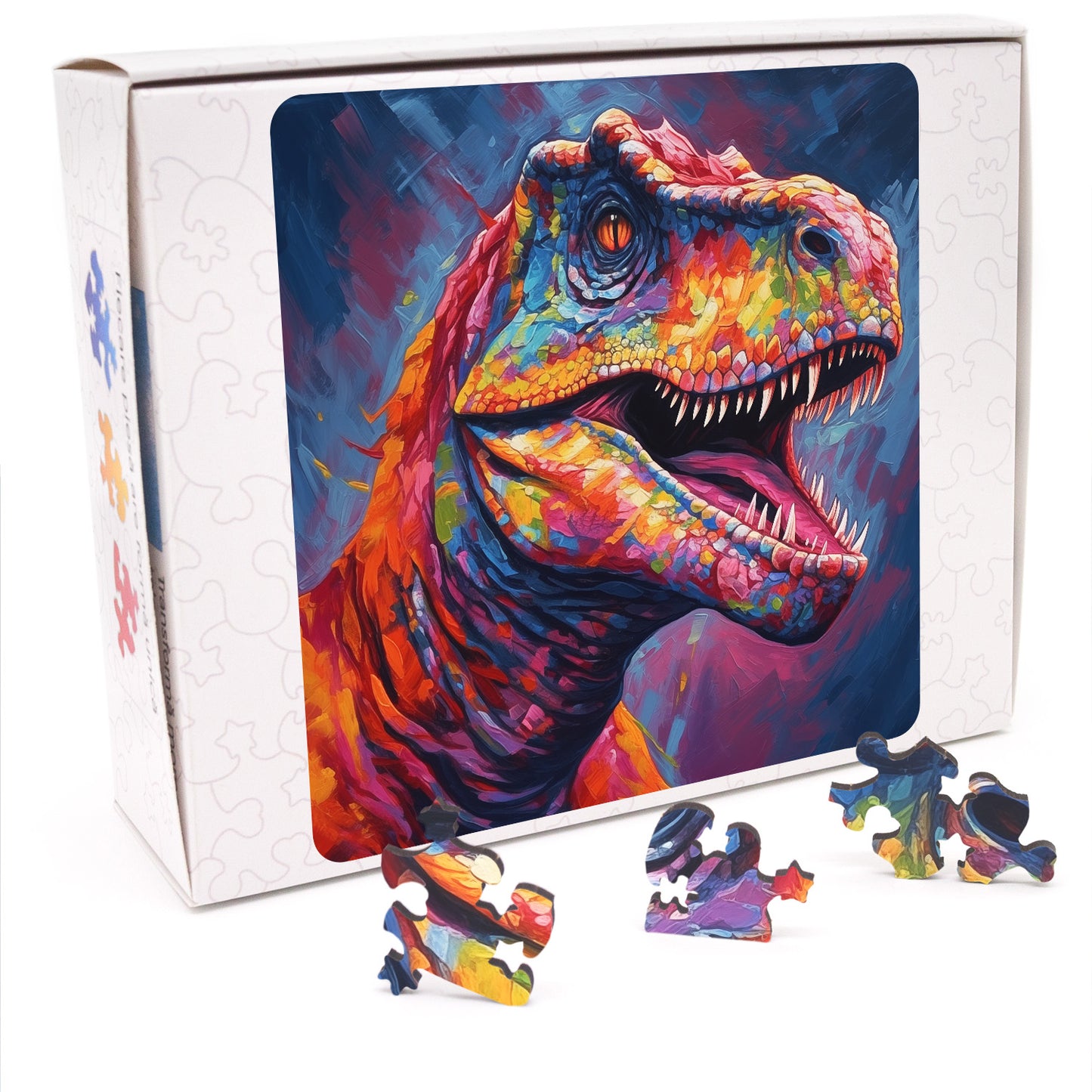 Puzzle cu Animale - T-Rex 1