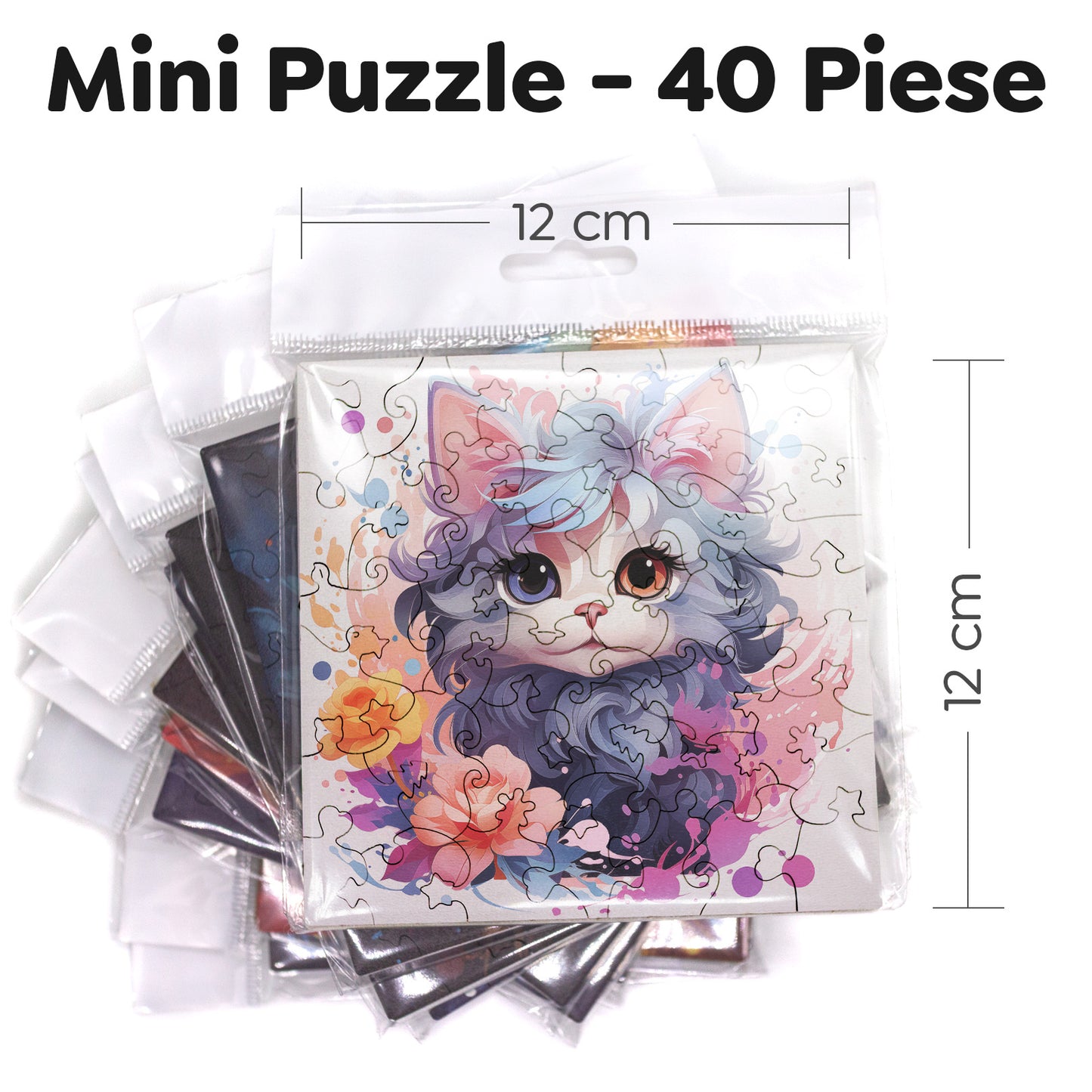 Puzzle cu Pisici - Thai Lilac 4