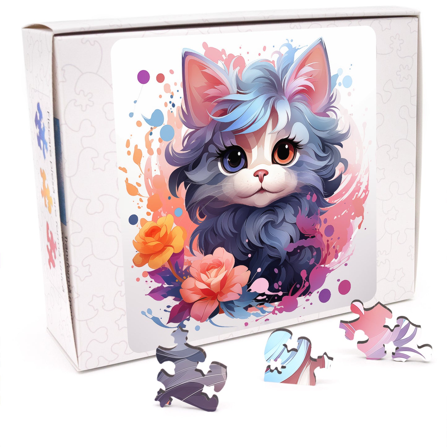 Puzzle cu Pisici - Thai Lilac 4