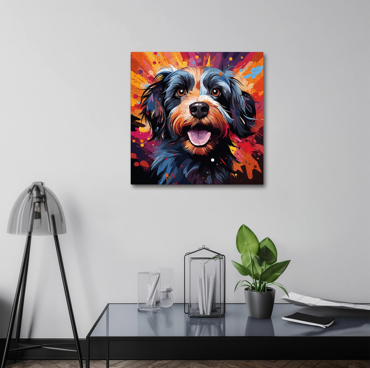 Puzzle cu Animale - Caini - Tibetan Terrier 2 - 200 piese - 30 x 30 cm