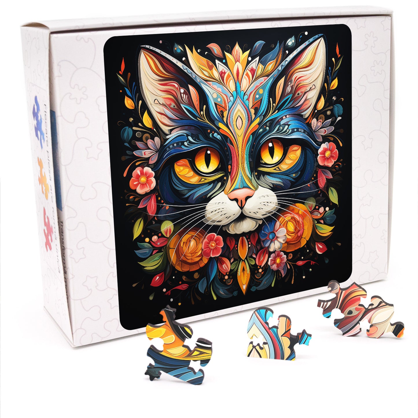 Puzzle cu Pisici - Ukrainian Levkoy 2