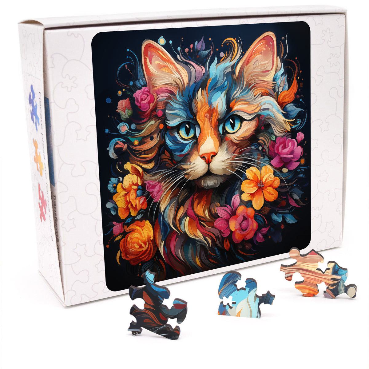 Puzzle cu Pisici - Ukrainian Levkoy 5