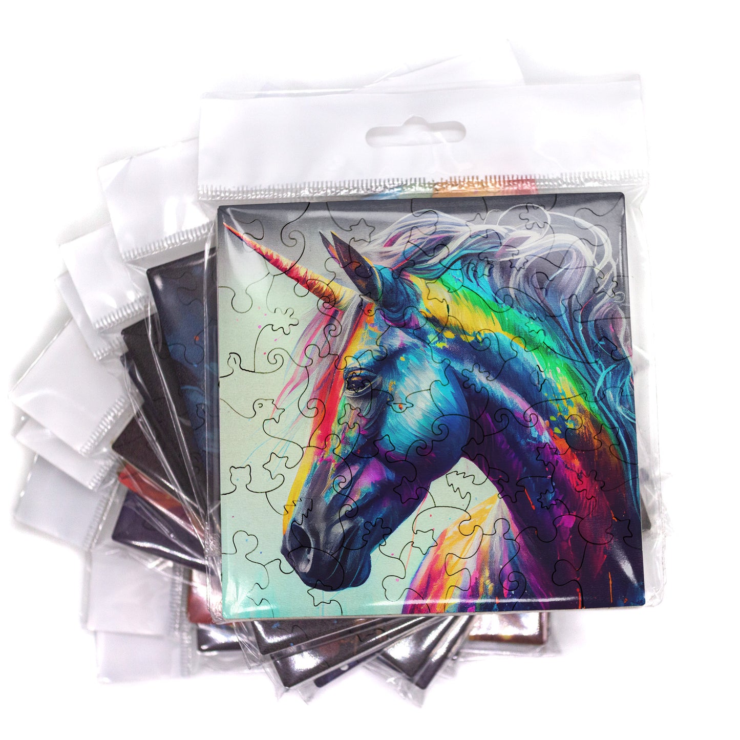 Puzzle cu Animale - Unicorn 2