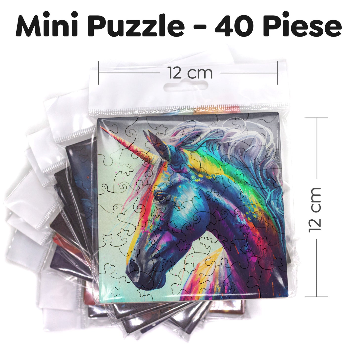 Puzzle cu Animale - Unicorn 2