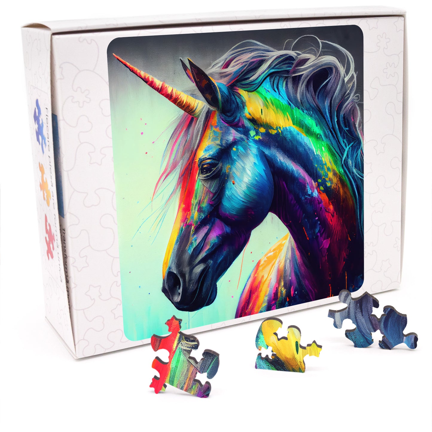 Puzzle cu Animale - Unicorn 2