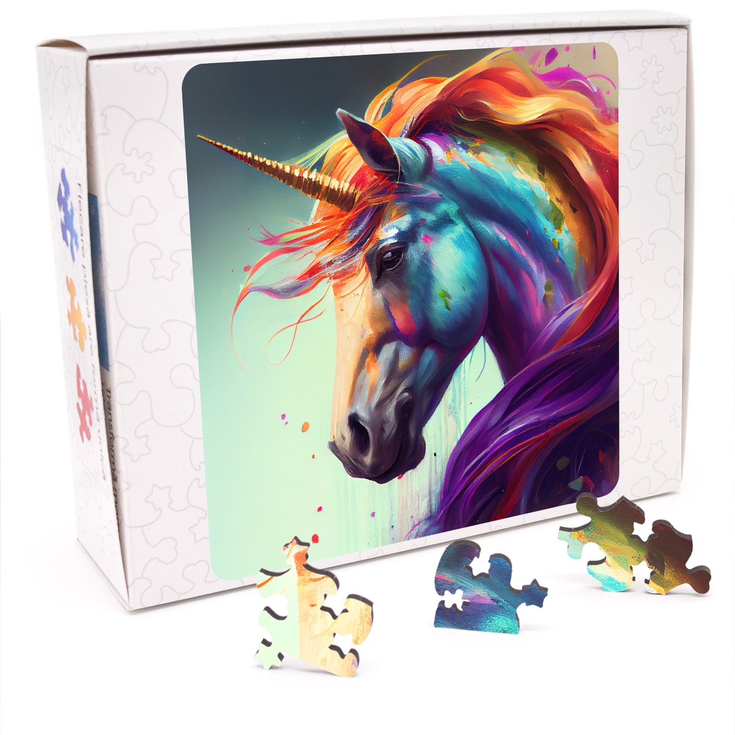 Puzzle cu Animale - Unicorn 1