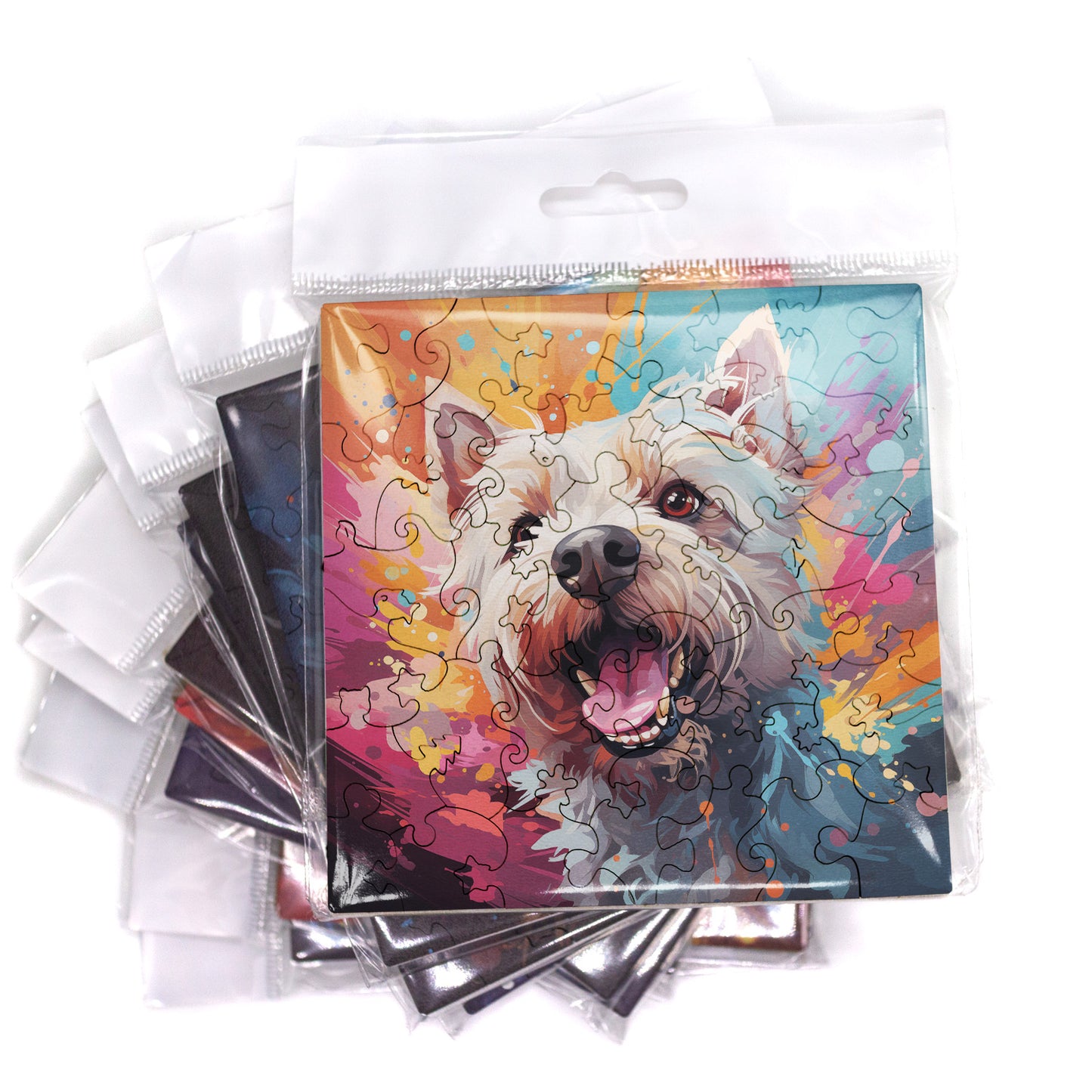 Puzzle cu Caini - West Highland White Terrier 1